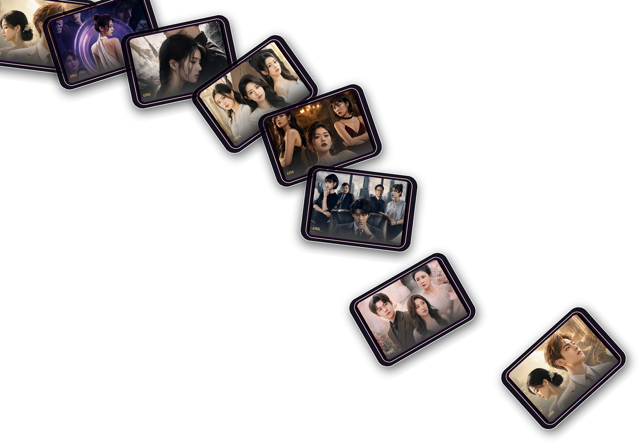 cinematic drama filmstrip